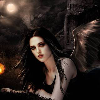 Angel woman wallpaper