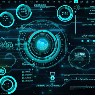 Iron Man technology wallpaper