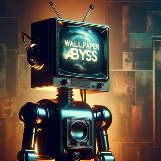 Vintage tech wallpaper