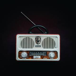 Vintage tech wallpaper