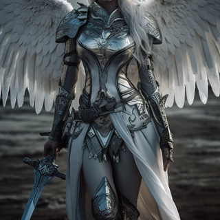 Angel woman wallpaper