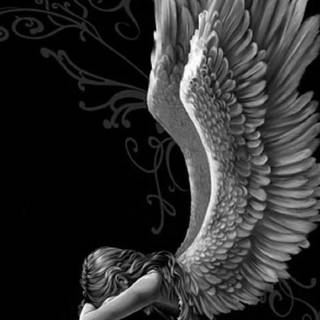 Angel woman wallpaper