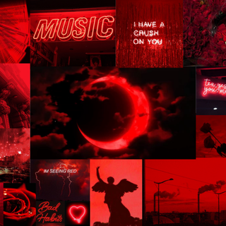 Red Macbook wallpaper