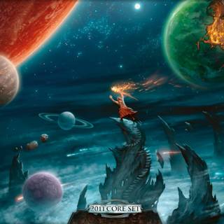 Desktop magic wallpaper