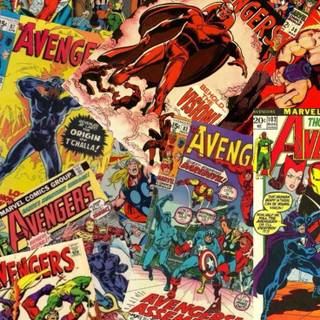 Comics covers iPhone 4k wallpaper
