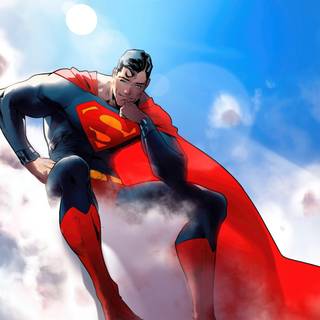 Superman comic iPhone wallpaper