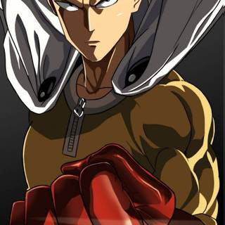 Drip Saitama wallpaper