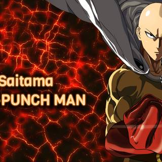 Drip Saitama wallpaper