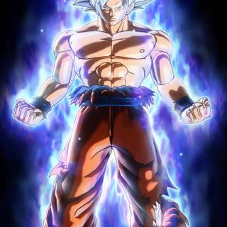 Goku UI 4k iPhone wallpaper