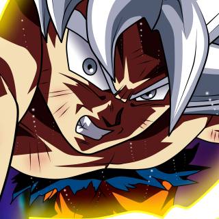 Goku UI 4k iPhone wallpaper