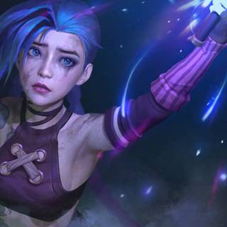 Jinx wallpaper