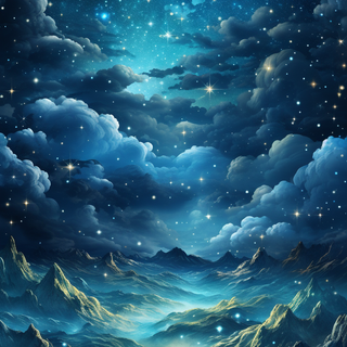 Anime night sky phone wallpaper