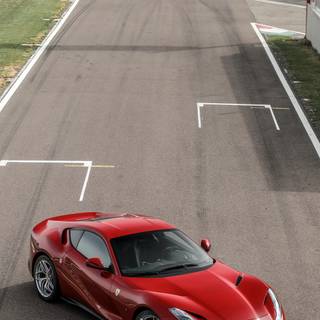 Ferrari 812 phone wallpaper