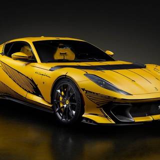 Ferrari 812 phone wallpaper