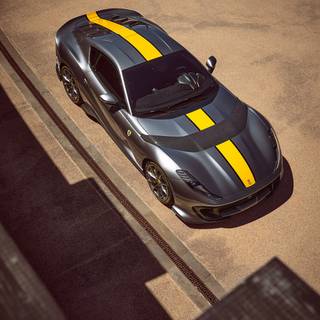 Ferrari 812 phone wallpaper