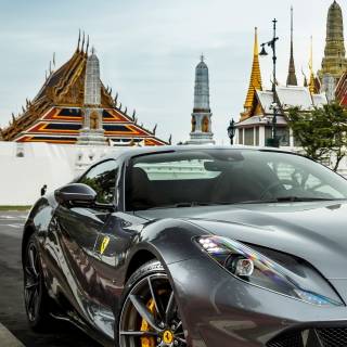 Ferrari 812 phone wallpaper