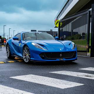 Ferrari 812 phone wallpaper