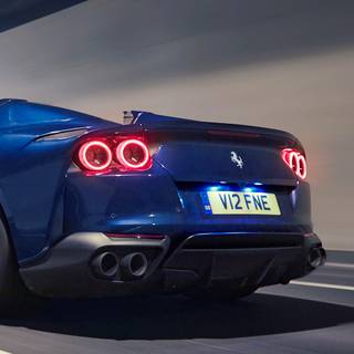 Ferrari 812 phone wallpaper