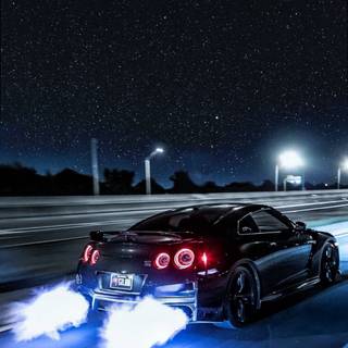 Race car iPhone wallpaper