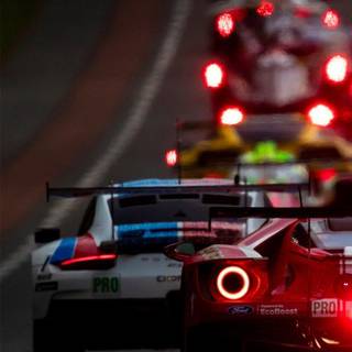 Race car iPhone wallpaper