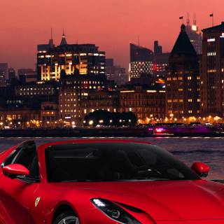 Ferrari 812 phone wallpaper