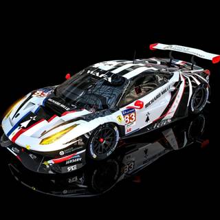 Race car iPhone wallpaper