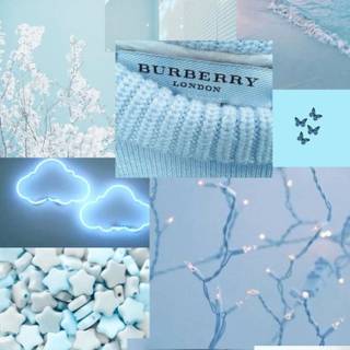 Baby blue iPhone wallpaper