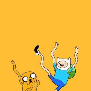Finn and Jake iPhone wallpaper