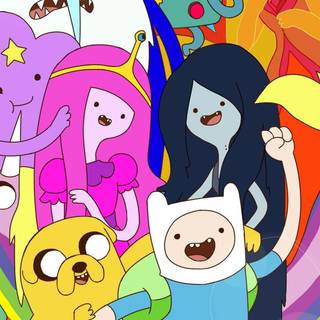 Finn and Jake iPhone wallpaper
