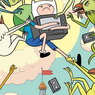 Finn and Jake iPhone wallpaper