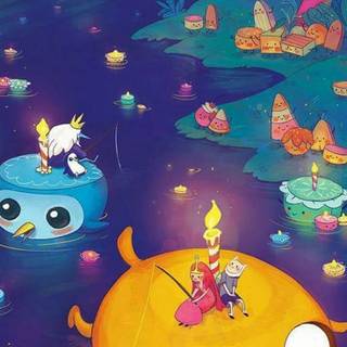 Finn and Jake iPhone wallpaper