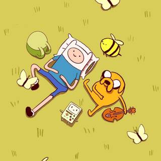 Finn and Jake iPhone wallpaper