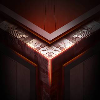 Rog phone logo wallpaper