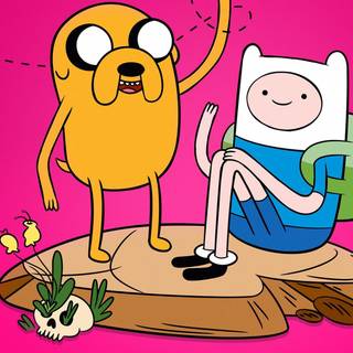Finn and Jake iPhone wallpaper