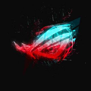 Rog phone logo wallpaper