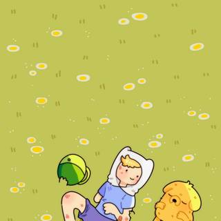 Finn and Jake iPhone wallpaper