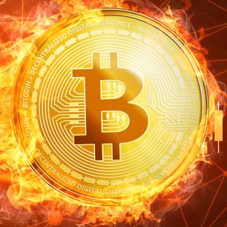 Bitcoin phone wallpaper