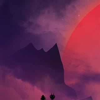 Dracula iPhone wallpaper