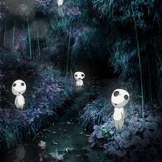 Mononoke phone wallpaper