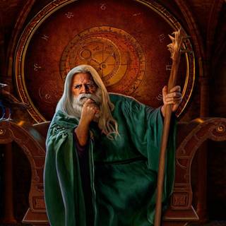 Fantasy wizard wallpaper