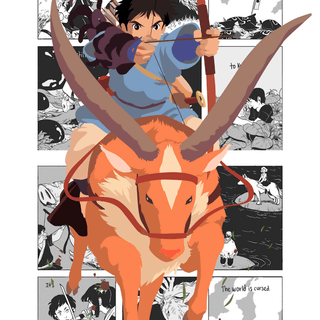 Mononoke phone wallpaper