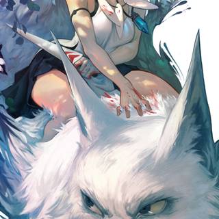 Mononoke phone wallpaper