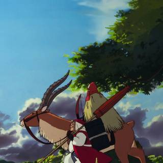 Mononoke phone wallpaper