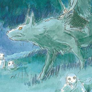 Mononoke phone wallpaper