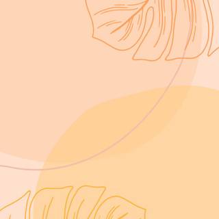 Orange aesthetic phone wallpaper