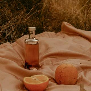 Orange aesthetic phone wallpaper