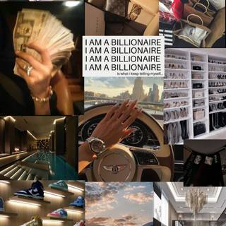 Billionaire iPhone wallpaper