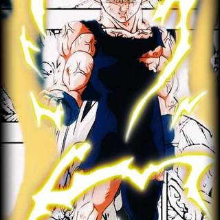 Majin Vegeta phone wallpaper