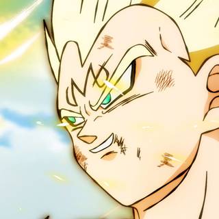 Majin Vegeta phone wallpaper