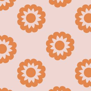 Orange aesthetic phone wallpaper